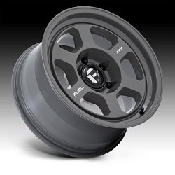 Fuel Hype FC860AX FFT Battleship Gray Custom Truck Wheels 2